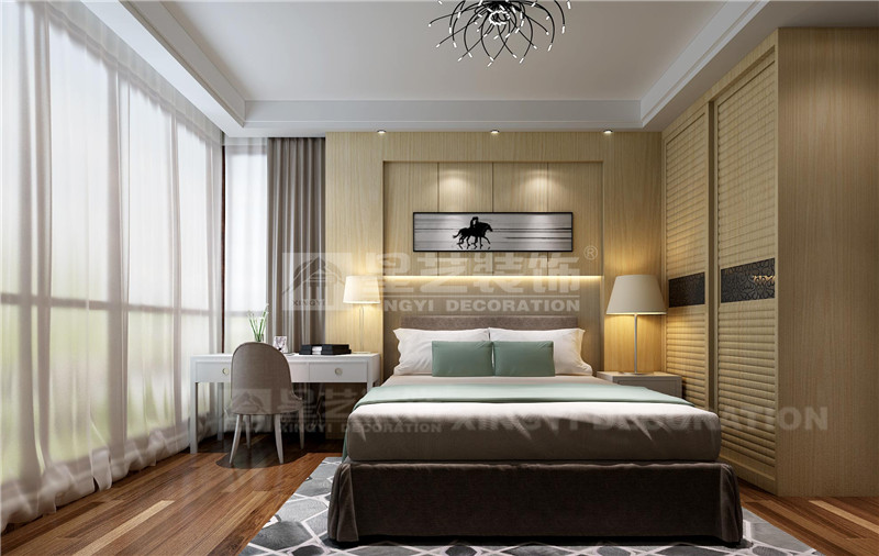 廣源國(guó)際140平小孩房裝修效果圖