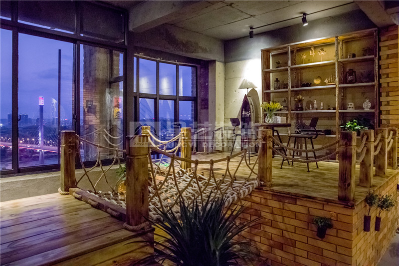 漢軍五象一號空中體驗(yàn)館160平探險區(qū)裝修設(shè)計(jì)實(shí)景圖