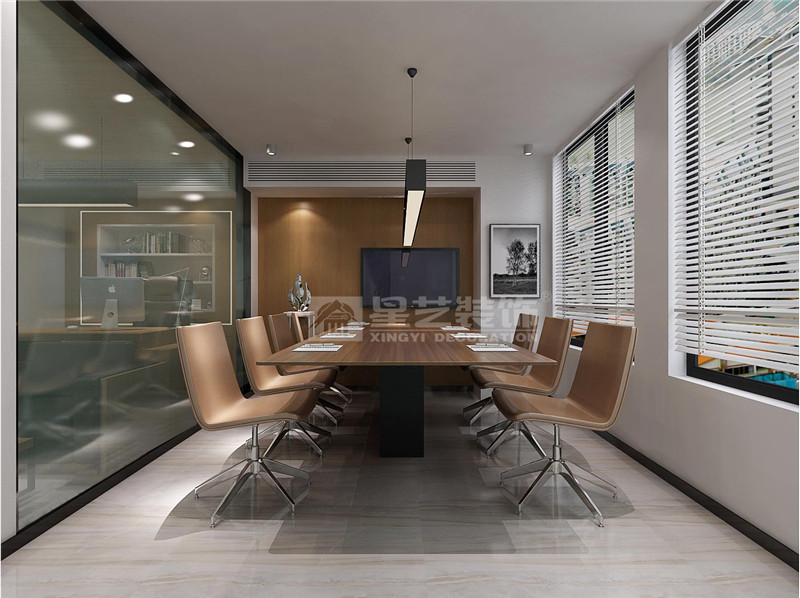 青秀萬達(dá)銀座300平會議室裝修設(shè)計(jì)效果圖