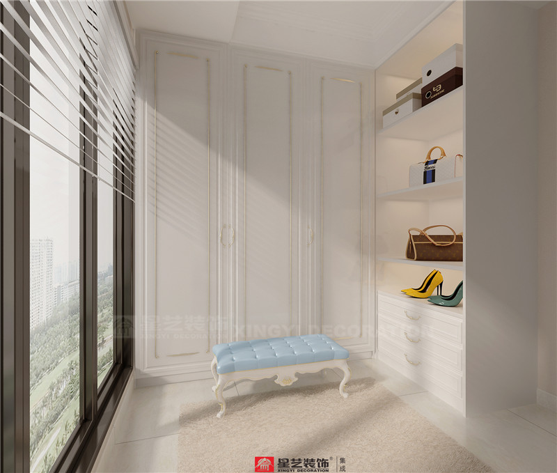 霖峰壹號(hào)92平衣帽間裝修效果圖