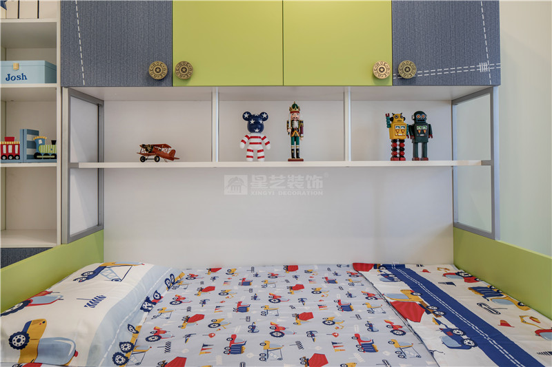 嘉和城白鷺中州90平兒童房裝修實景圖