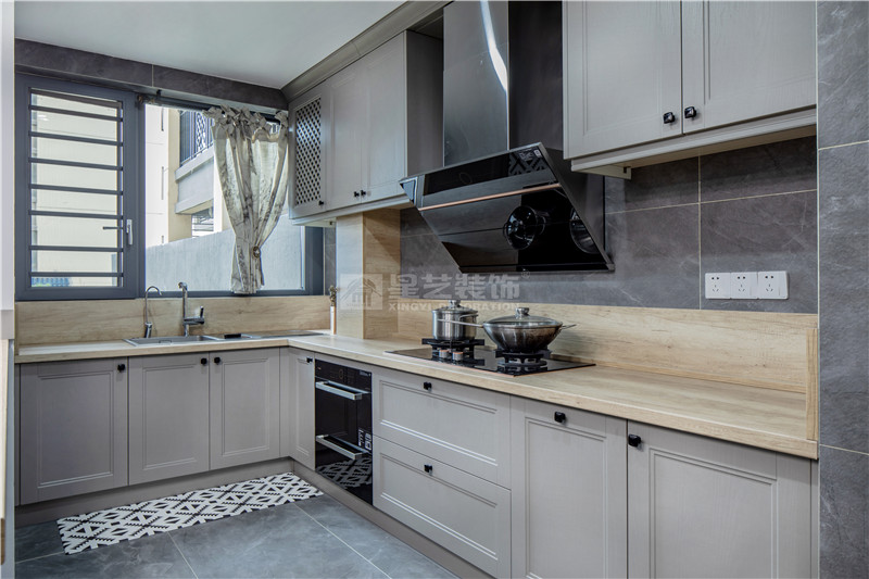 萬達茂 160平廚房裝修實景圖