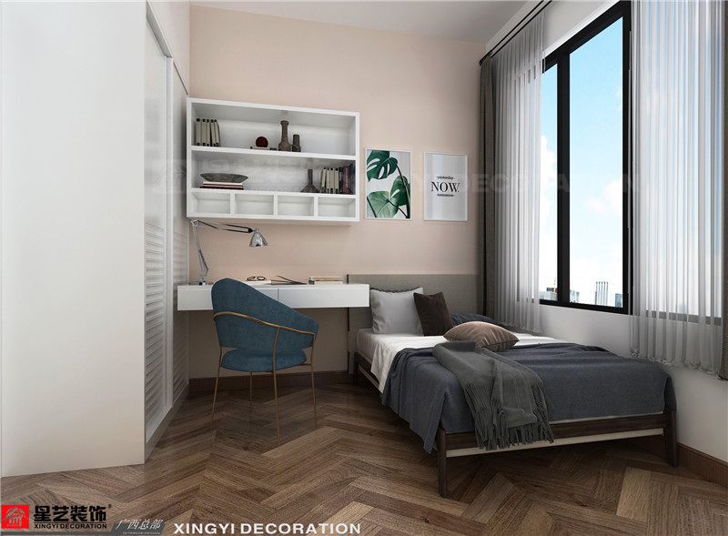 保利領(lǐng)秀前城 108平書(shū)房裝修效果圖