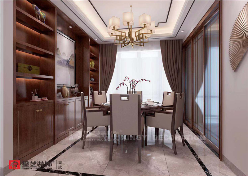 萬達(dá)茂154平餐廳裝修效果圖