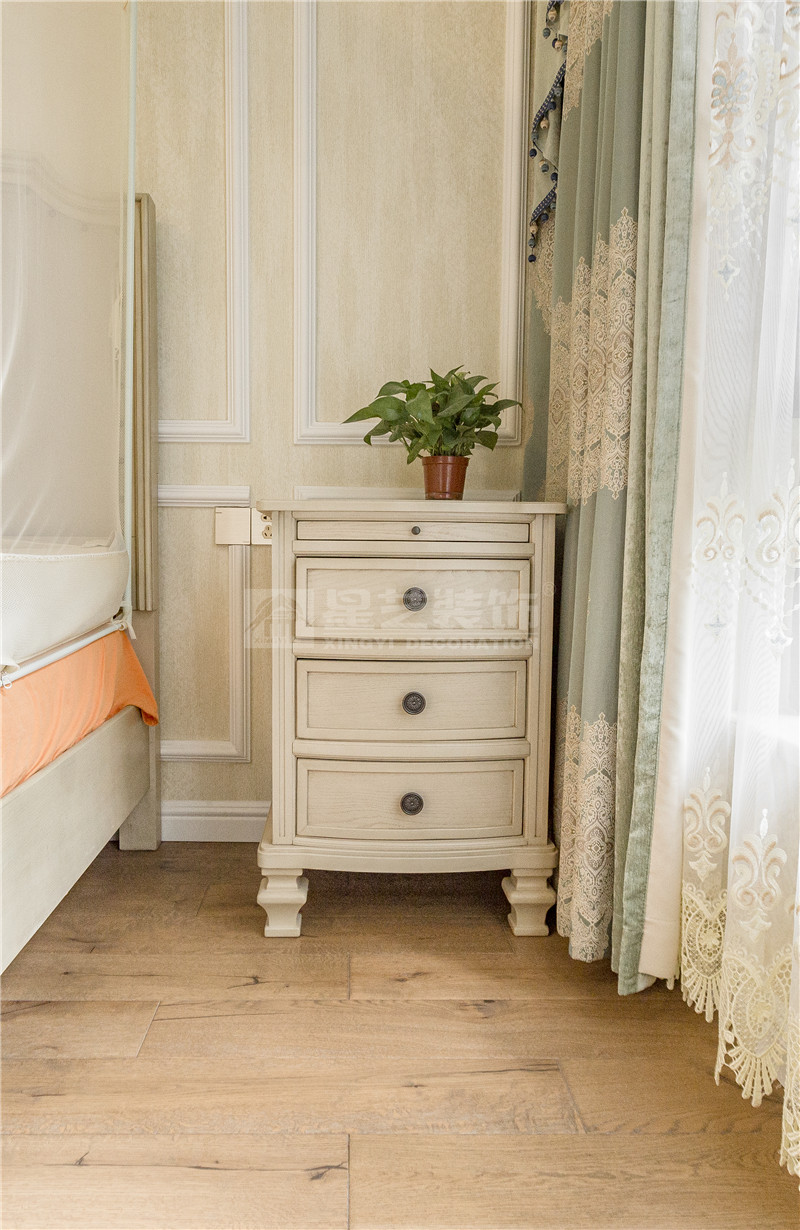 美泉1612 140平主臥裝修效果圖