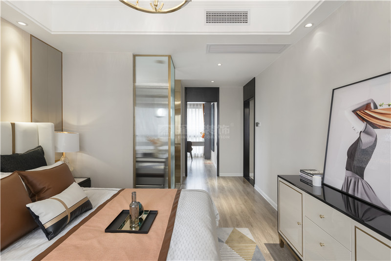 來賓樣板房 126平臥室裝修實(shí)景圖