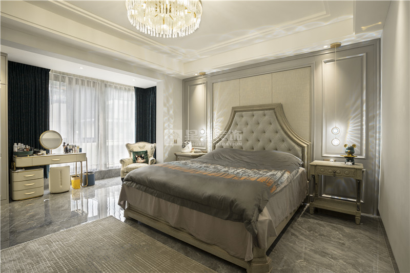 唐越青山 260平復式臥室裝修實景圖