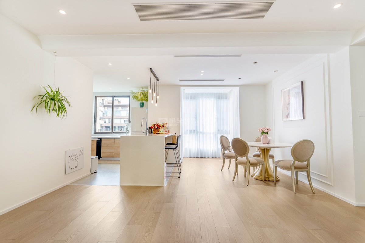 大唐臻觀170平現(xiàn)代混搭餐廳實(shí)景