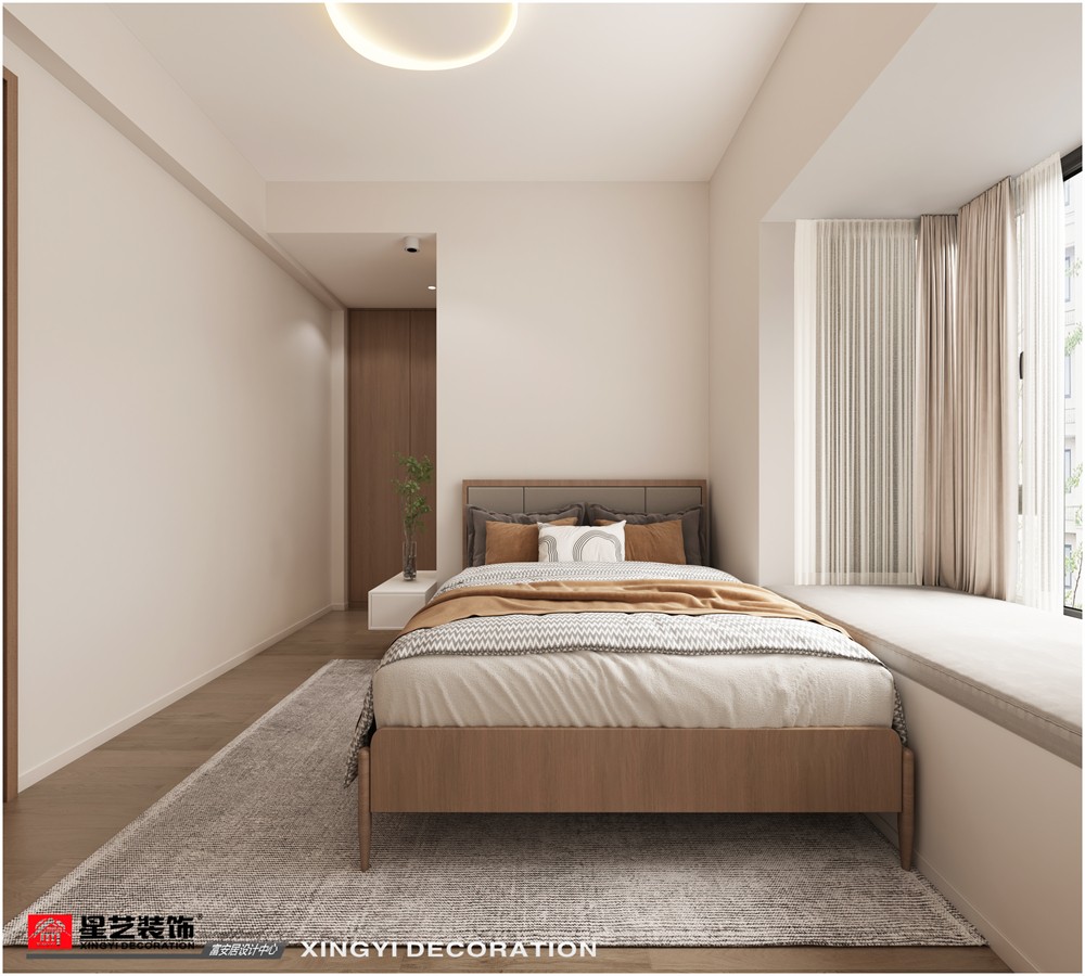 萬象城117平臥室裝修效果
