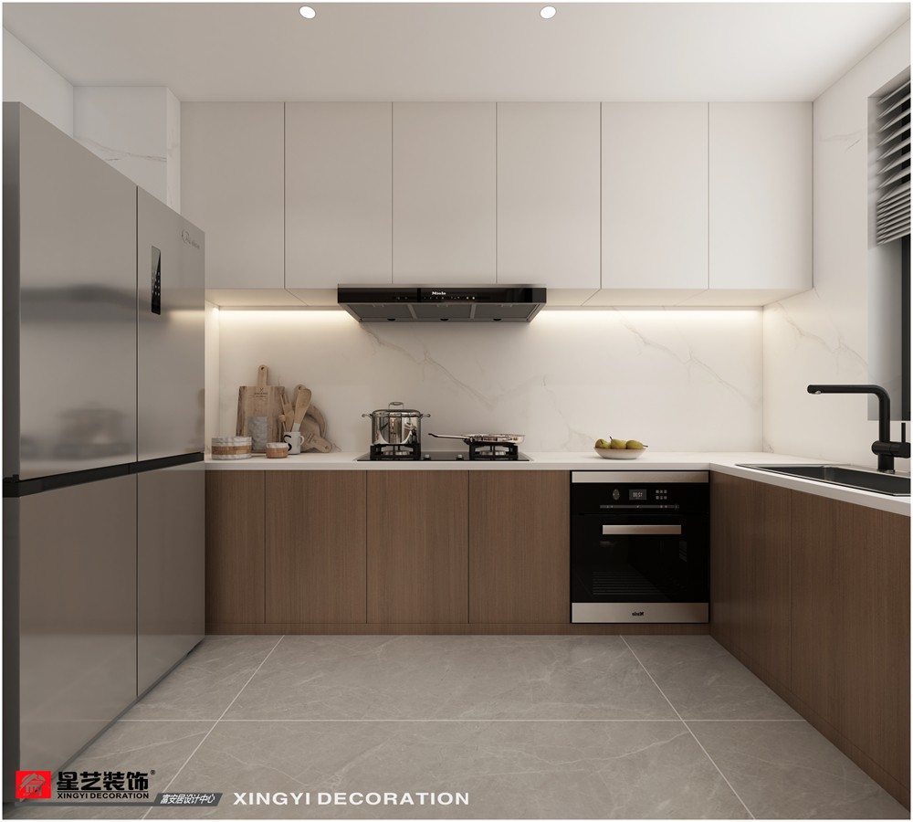 萬象城117平廚房裝修效果