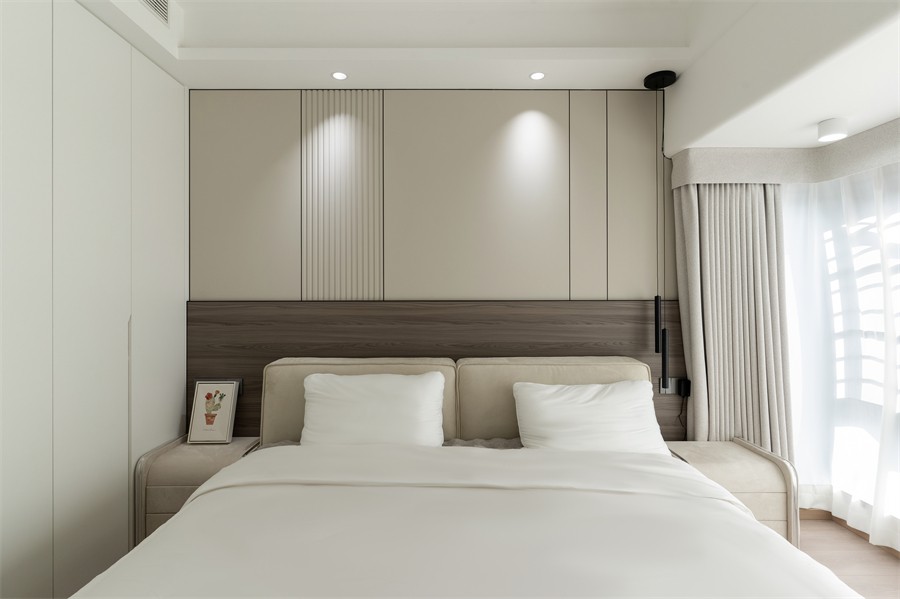 錦官府100平臥室裝修完工實(shí)景圖