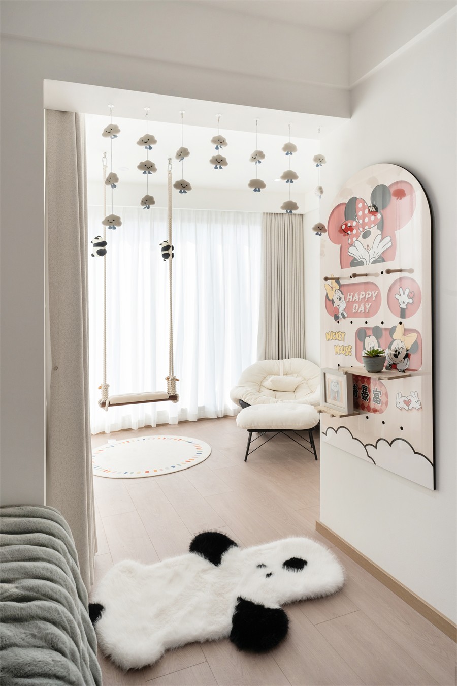 錦官府100平兒童房裝修完工實(shí)景圖